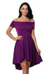Purple All The Rage Skater Dress